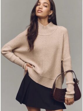 Anthropologie Gretchen Cozy Knit Sweater